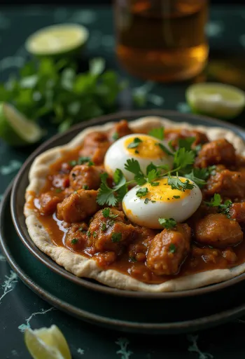 Doro Wat stufato di pollo etiope servito