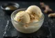 Gelato allo zenzero servito