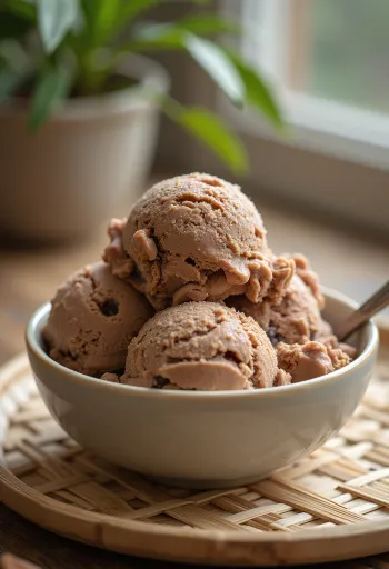 Gelato Aero Ice Cream servito