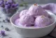Parfait al miele e lavanda servito