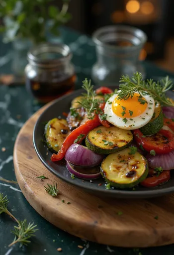 Verdure al forno con aceto balsamico