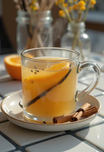 Sidro alla vaniglia in tazza