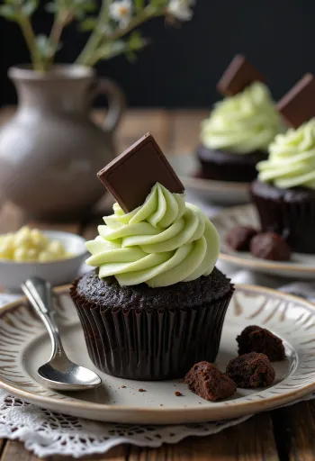 Cupcake After Eight serviti