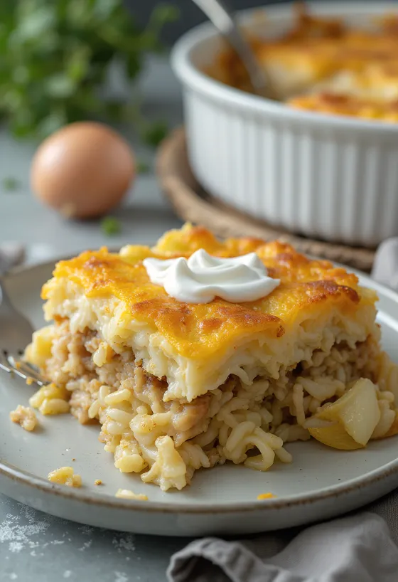 Sformato di verza stratificato con carne e riso