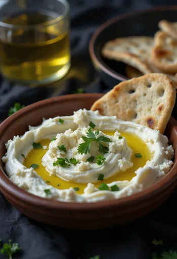 Salsa allo yogurt Haydari con verdure