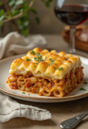 Pastitsio servito