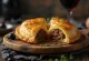 Empanadas de pino cilene servite, di colore dorato