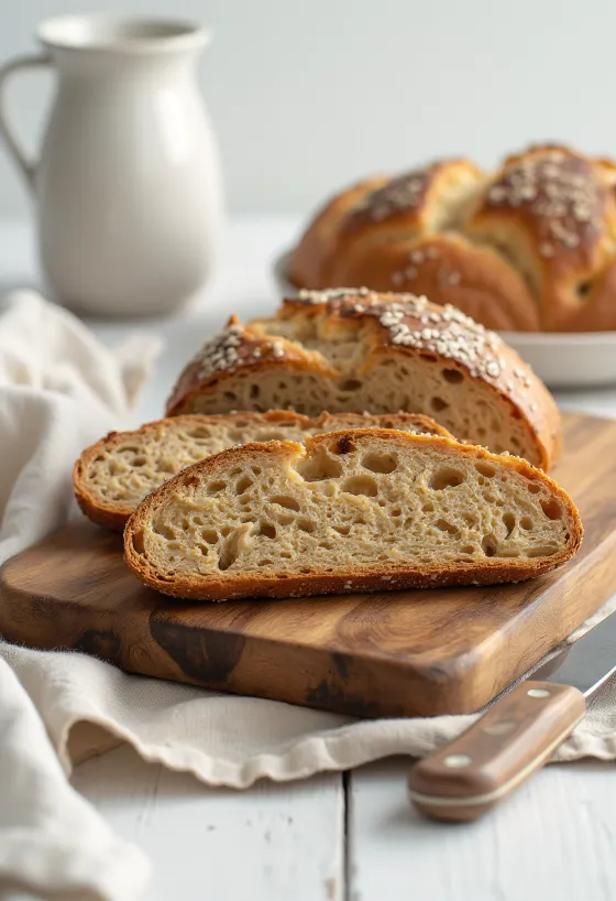 Pane di Ezechiele appena sfornato