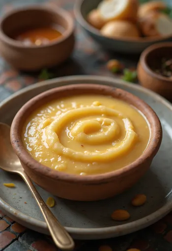 Mishti doi servito con zucchero caramellato