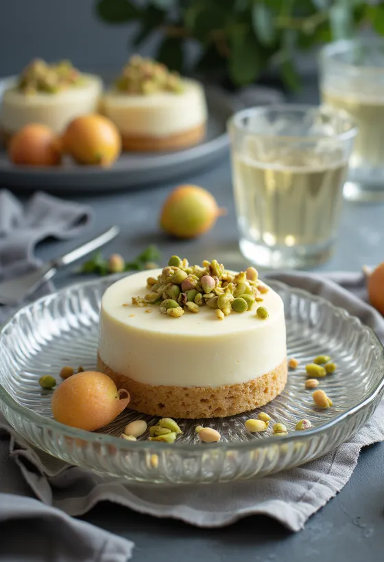 Torta al cioccolato bianco e litchi decorata