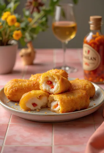 Acarajé con carurú servito, polpette di fagioli speziate e semi di sesamo